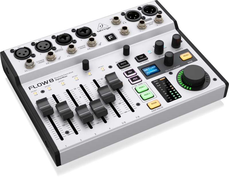 Новый микшер FLOW 8 от Behringer 