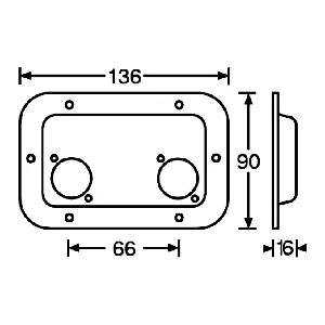 ADAM HALL 8708BLK