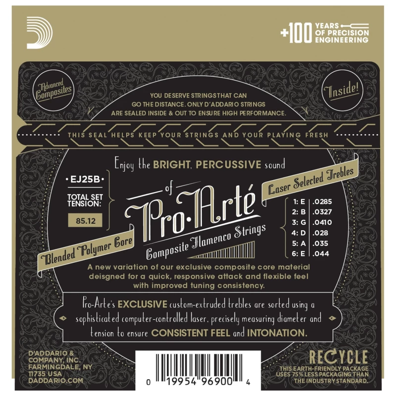 D'ADDARIO EJ25B Flamenco