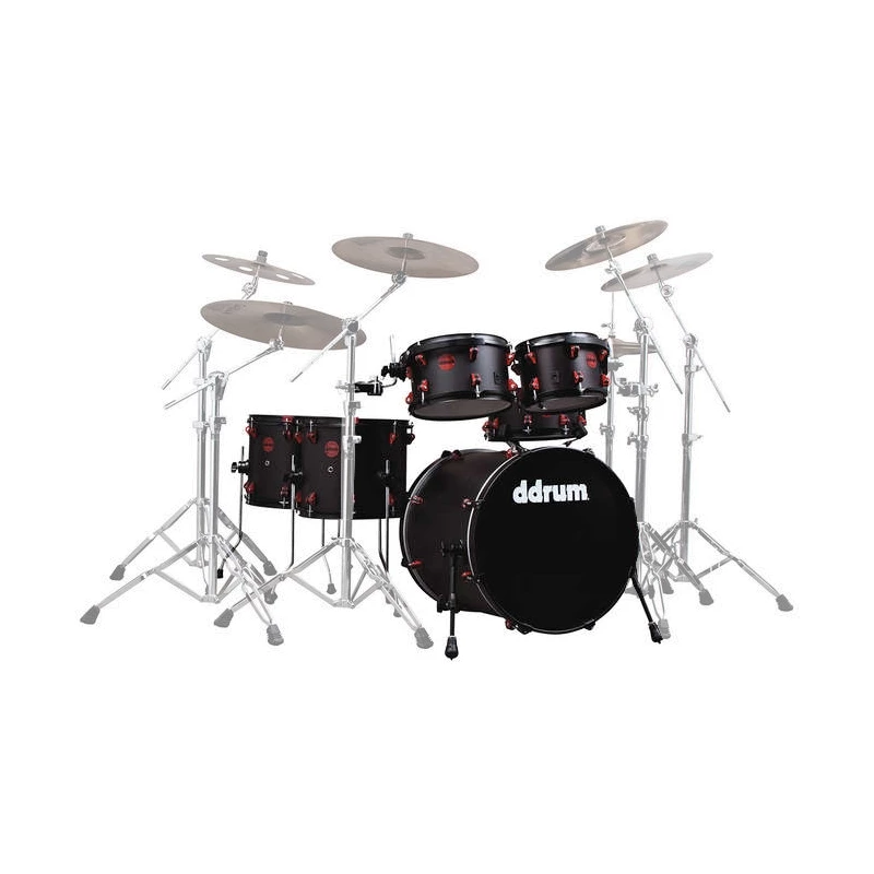 DDRUM HYBRID 6 BLK RED