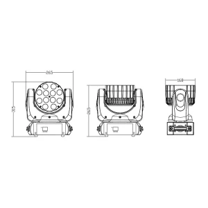 INVOLIGHT LEDMH1210B