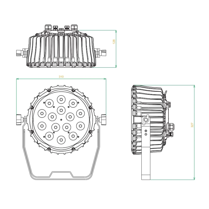 INVOLIGHT LEDPAR154W