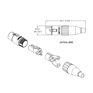 AMPHENOL AC3F