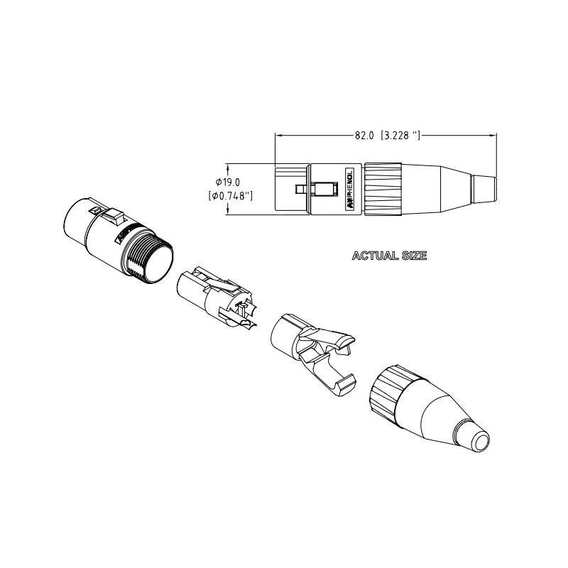 AMPHENOL AC3FB