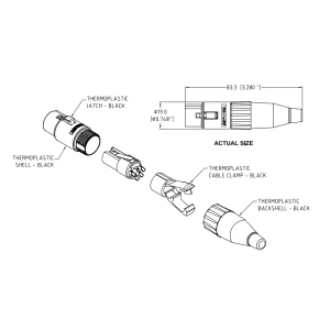 AMPHENOL AC3FCP