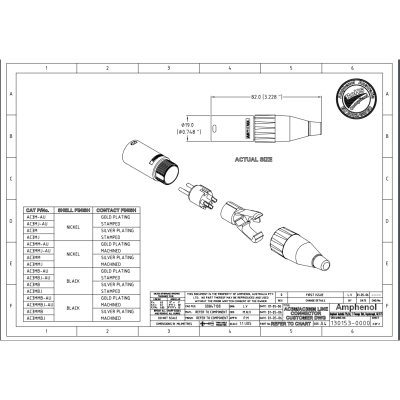 AMPHENOL AC3MB