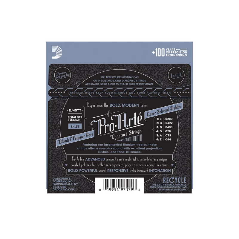 D'ADDARIO EJ45TT