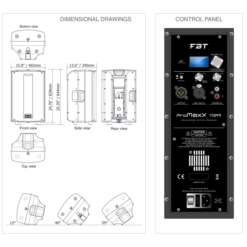 FBT PROMAXX 112A