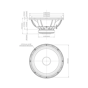 EIGHTEEN SOUND 18LW1251/8