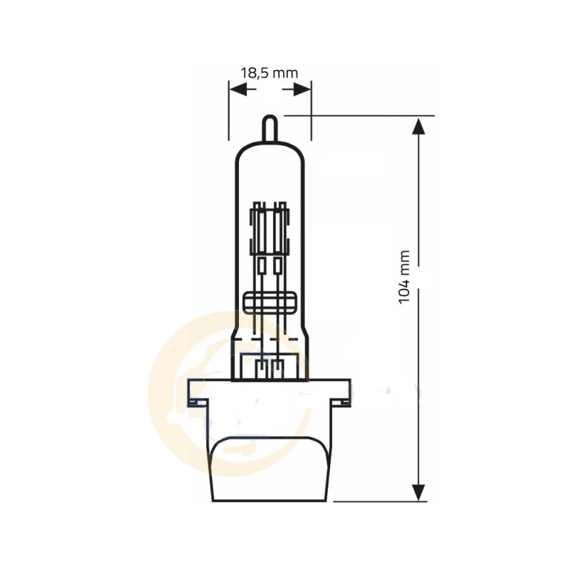 OSRAM 93721 QXL750 LL