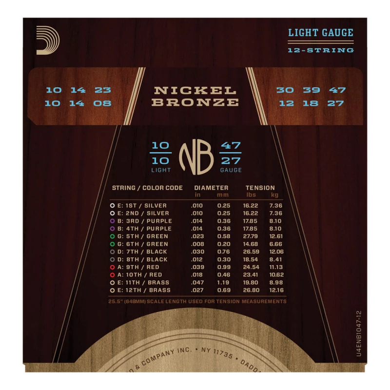 D'ADDARIO NB1047-12