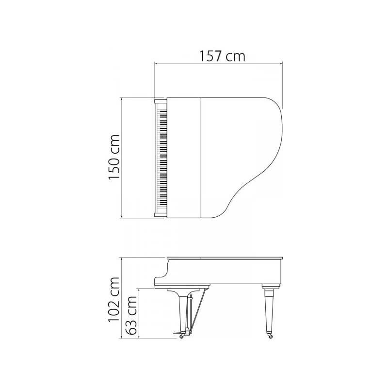 KAWAI GL-20 WH/P