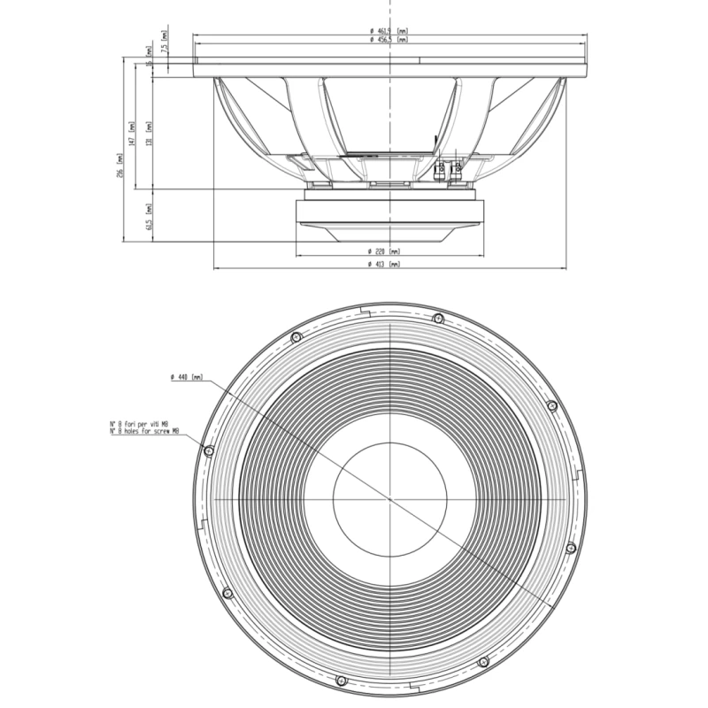 EIGHTEEN SOUND 18LW2420/8