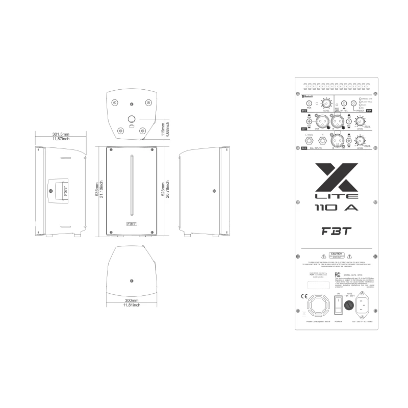 FBT X-LITE 110A