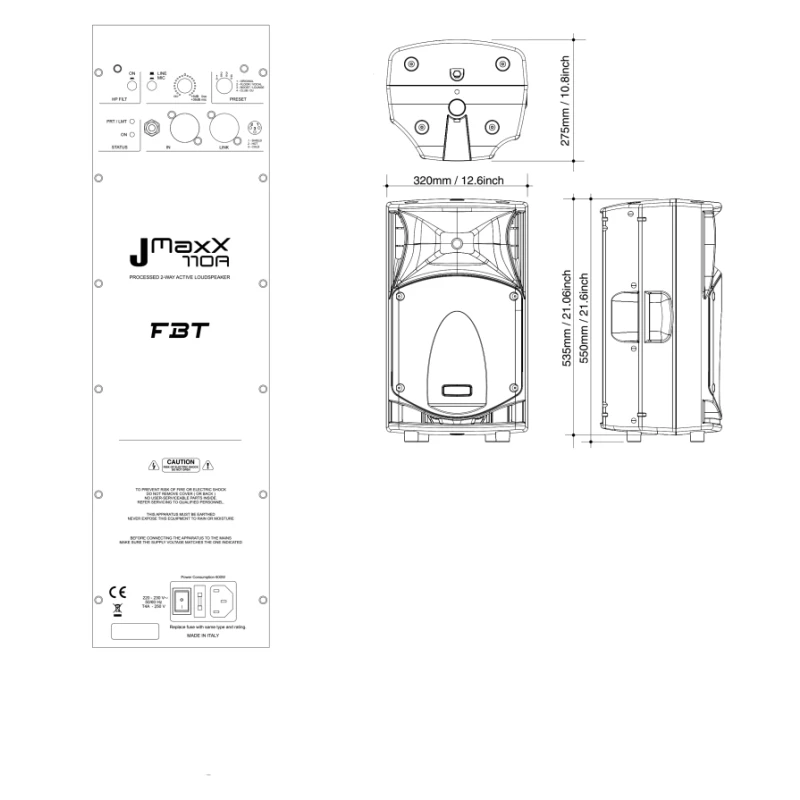 FBT JMAXX 110A