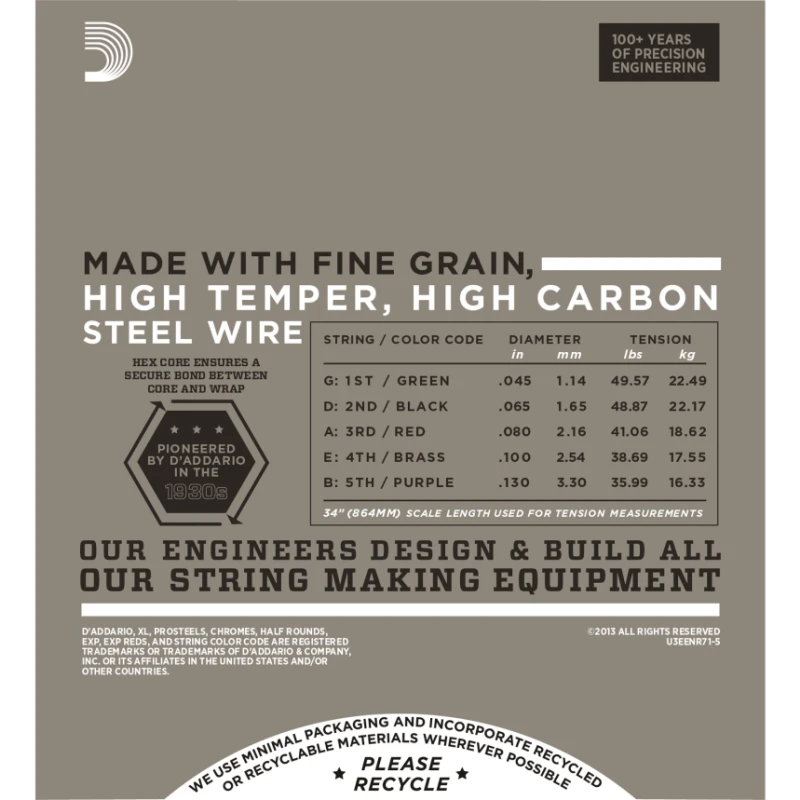 D'ADDARIO ENR71-5