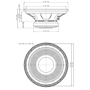 EIGHTEEN SOUND 15LW1500/8